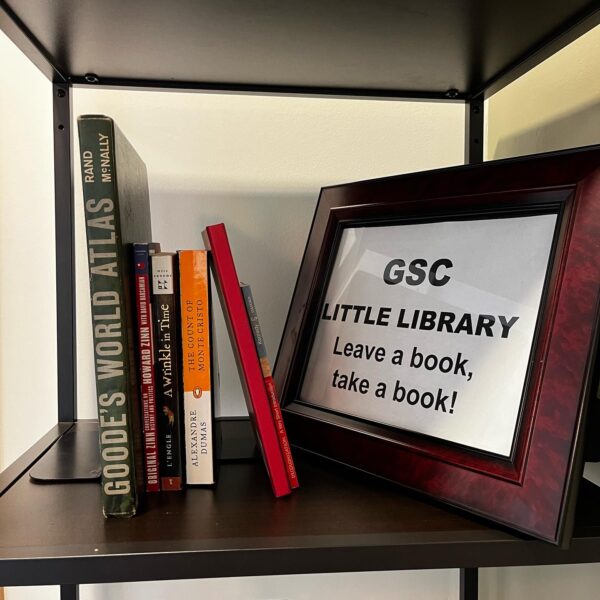 GSC Little Library- leave a book, take a book